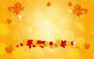 金秋钜惠商场促销海报背景素材高清