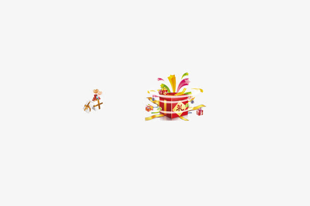 礼盒免抠