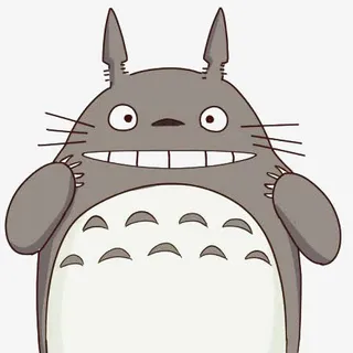 开心龙猫元素免抠