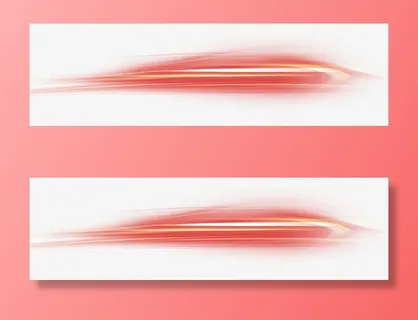 红色急速的流光效果免抠