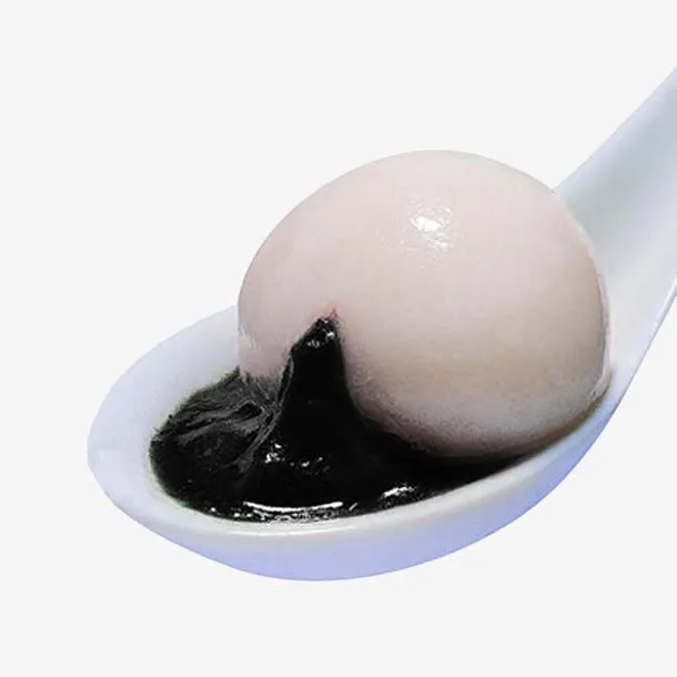 黑芝麻汤圆免抠