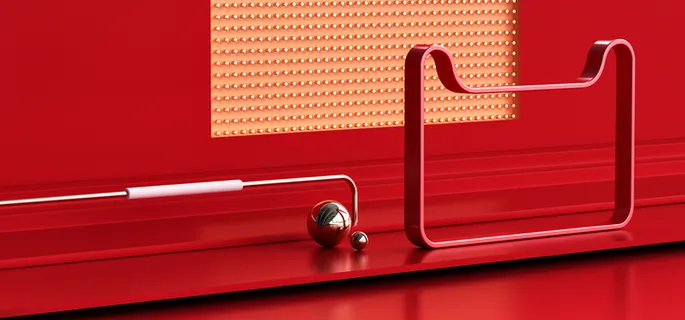 国潮，C4D，简约，场景高清