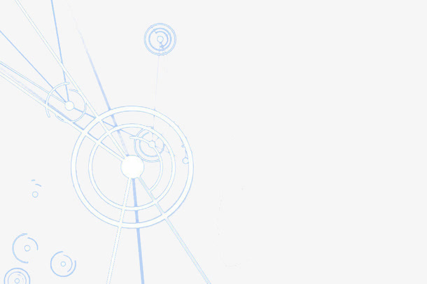 白色发光圆免抠