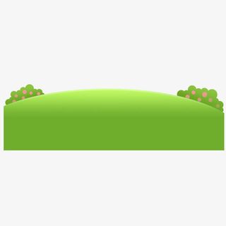 卡通草地素材免抠