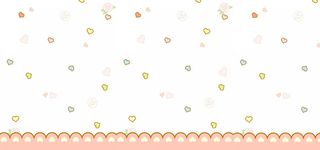 可爱桃心手绘无缝背景高清