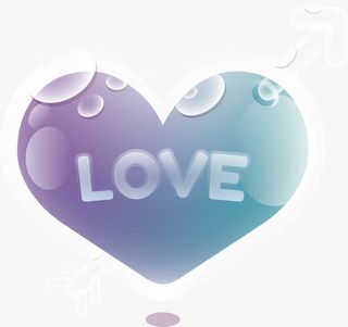 渐变色一箭穿心免抠