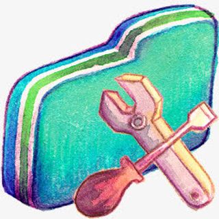 定制绿色文件夹summer-love-icons免抠