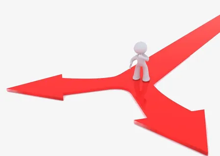 分叉路口素材免抠