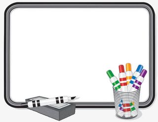 手绘白板笔文本框免抠