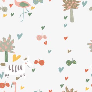 矢量彩色背景画