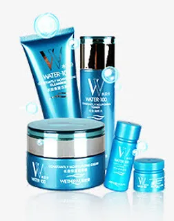 绿叶保湿美白套装免抠