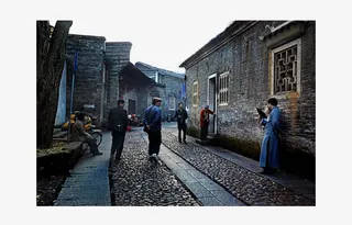 赣州古镇风光免抠