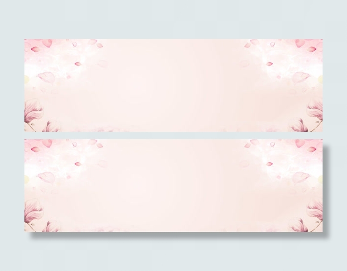 珠宝粉色爱恋背景banner唯美