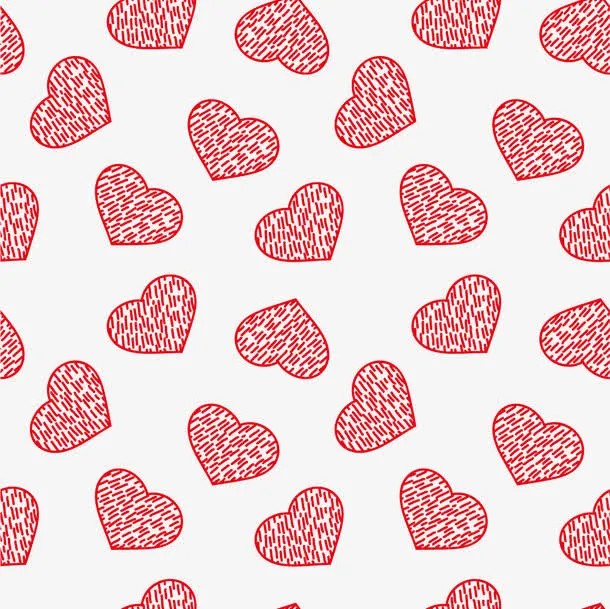 矢量爱心装饰图案免扣素材免抠