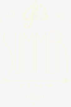 暑期 暑假 summer 夏日  艺术字免抠