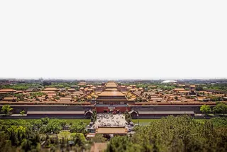 紫禁城全景免抠