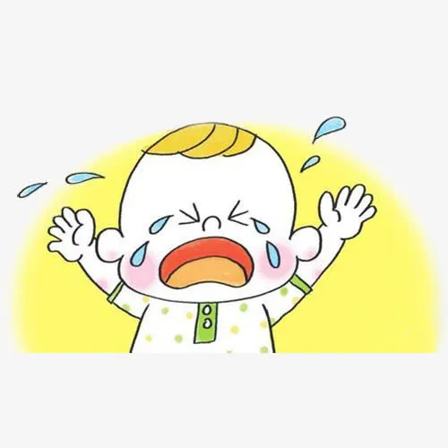 卡通宝宝哭闹免抠