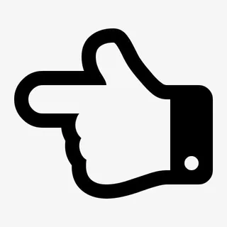 手指示方向箭头图标免抠