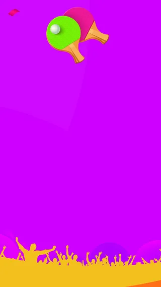 扁平卡通H5背景高清