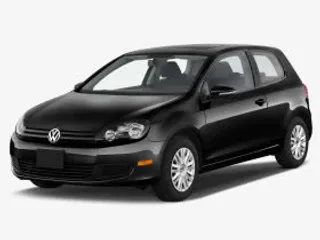 黑色大众轿车免抠