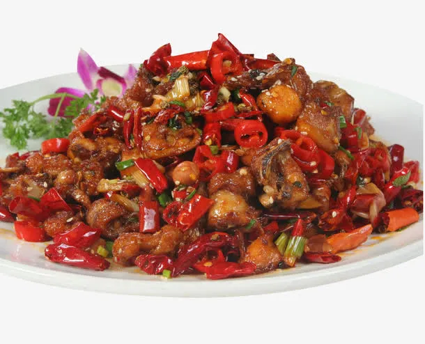 肥肠辣子鸡免抠