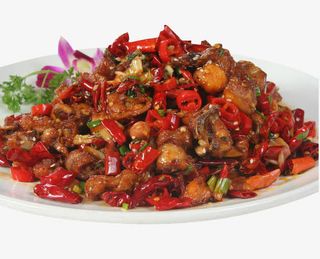 肥肠辣子鸡免抠