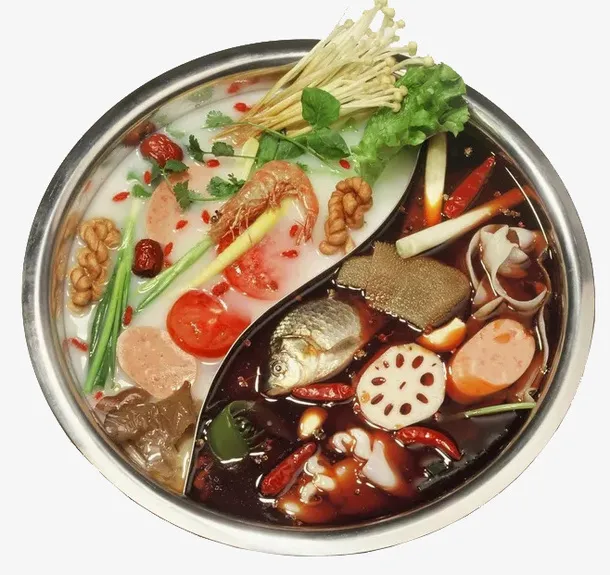 风味麻辣火锅PNG免抠
