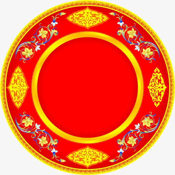 中式古典结婚装扮免抠