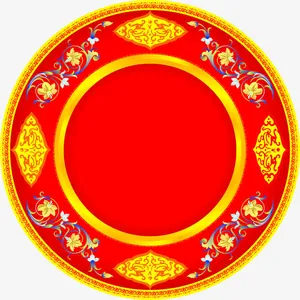 中式古典结婚装扮免抠