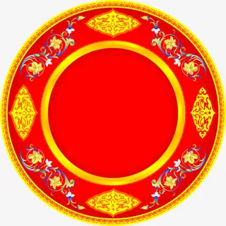 中式古典结婚装扮免抠