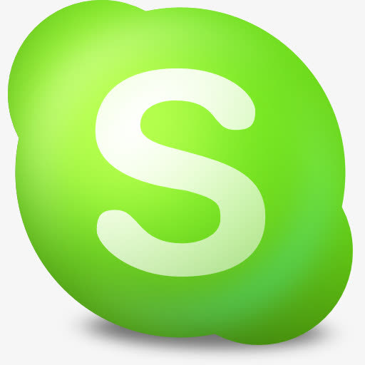 行动skype联系在线图标免抠