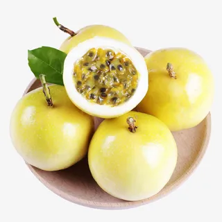 *黄皮鸡蛋果摄影免抠