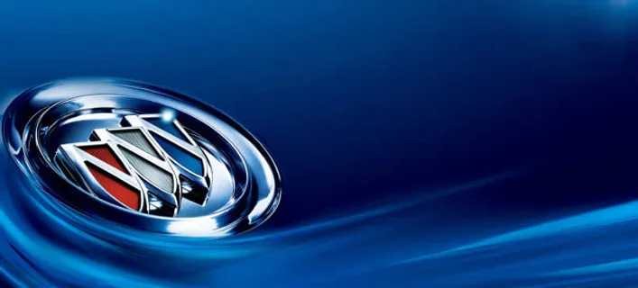 大气汽车别克标志蓝色漩涡光束背景banner