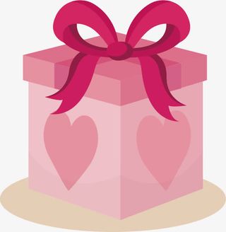 情人节礼盒免抠