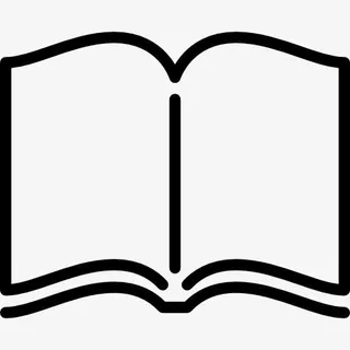 打开杂志图标免抠