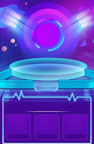 清新夏日商场618年中大促活动高清