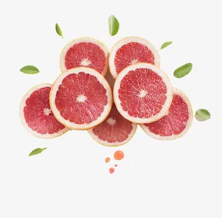 新鲜多汁蜜柚免抠