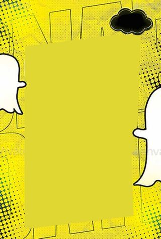 黄色卡通简约背景素材高清