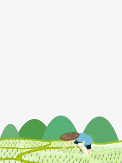 农民春天播种免抠