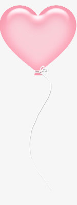 粉色桃心气球免抠