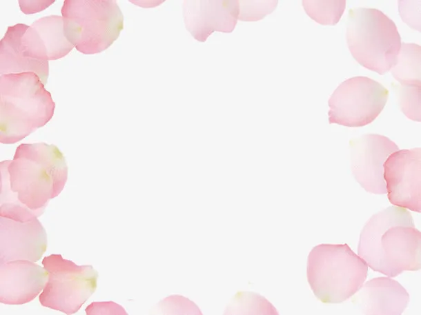 边框花瓣免抠