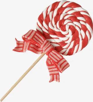 红白波板棒棒糖免抠