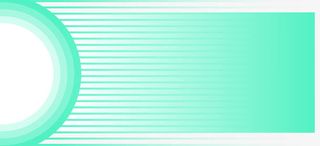 简约浅绿色圆形加横条渐变背景