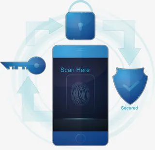 指纹扫描解锁免抠