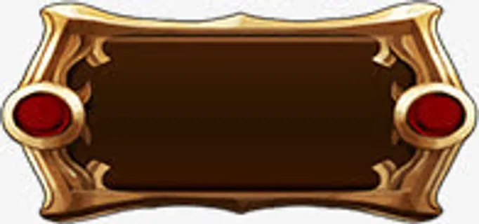 游戏按钮边框免抠