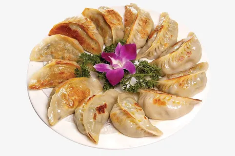 香煎韭菜饺免抠 香煎韭菜饺免抠