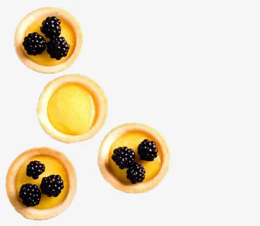 实物黑葡萄芝士蛋挞免抠