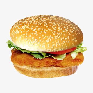 奥尔良鸡腿堡免抠