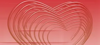 爱心弹簧背景高清