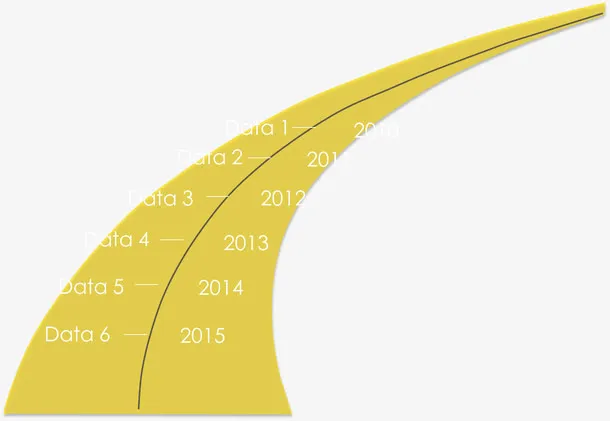 道路弯道时间轴.免抠